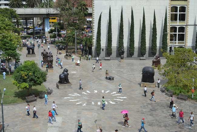 botero plaza medellin