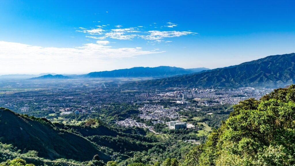 Panorámica de la ciudad de Ibagué, en Colombia