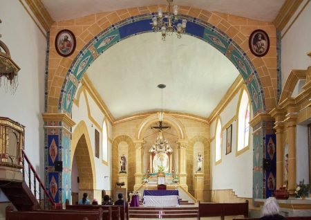 Iglesia principal de Ráquira
